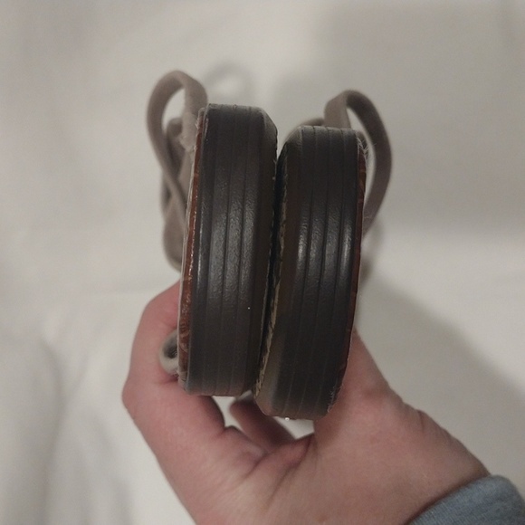 Sam Edleman Women's Georgette Brown Suede Strappy Flip Flop Sandals Sz 10M-Beach - Picture 7 of 8